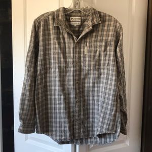 Columbia flannel button down